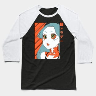 Cyberpunk Girl Edgerunners Rebecca Baseball T-Shirt